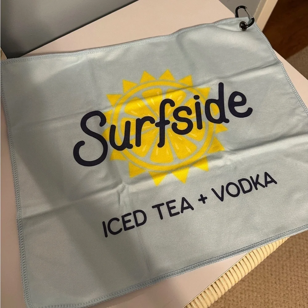 Light Blue Towel- surfside iced tea and vodka
